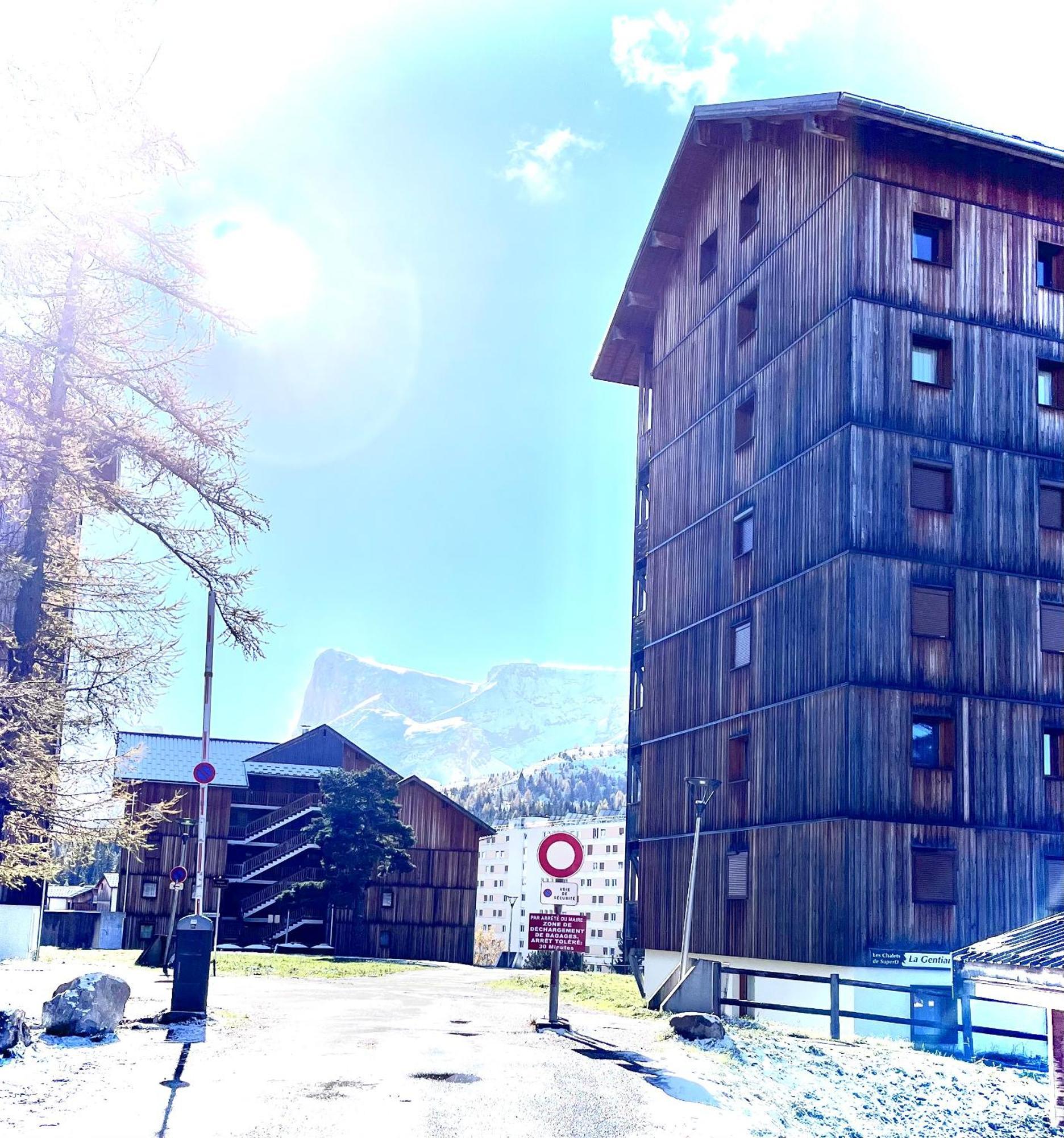Appartement Chalets Du Super D Saint-Étienne-en-Dévoluy Dış mekan fotoğraf